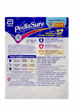 Pediasure Vanilla Flavour Refill Powder 200gm Pediasure Vanilla Flavour Refill Powder 200gm