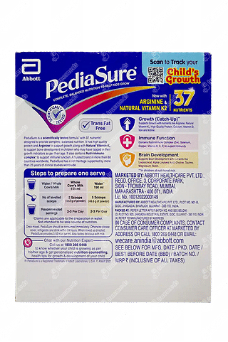 Pediasure Complete Balance Vanilla Flavour Refill 200 GM