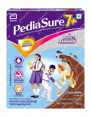 Pediasure 7+ Chocolate Flavour Powder 200gm