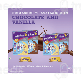 Pediasure 7+ With Oats & Almond Chocolate Flavour Powder Refill 200gm