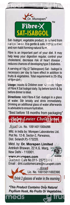 Fibre X Sat Isabgol 100gm Fibre X Sat Isabgol 100gm