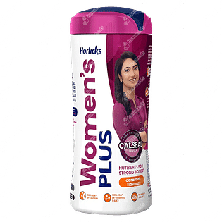 Horlicks Womens Plus Caramel Flavour No Added Sugar 400gm