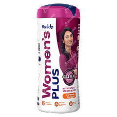 Horlicks Womens Plus Caramel Flavour No Added Sugar Powder Jar 400gm