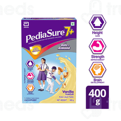 Pediasure 7+ Oats & Almond Vanilla Flavour Refill Powder 400gm