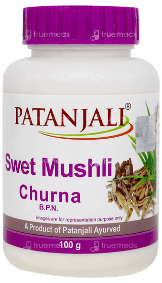 Patanjali Swet Mushli Churna 100gm