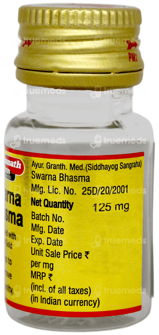 Baidyanath Swarna Bhasma 125 MG