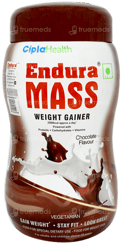 Endura Mass Weight Gainer Chocolate Flavour Powder 500gm Endura Mass Weight Gainer Chocolate Flavour Powder 500gm