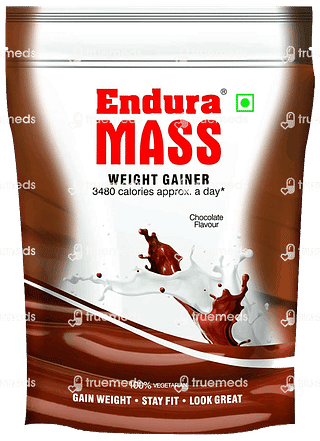 Endura Mass Weight Gainer Chocolate Refill 400 GM