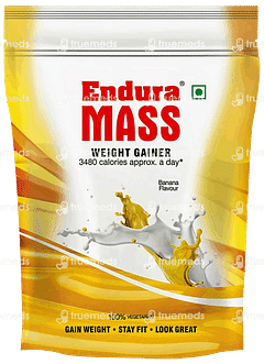 ENDURA MASS WEIGHT GAINER BANANA REFILL 400 GM