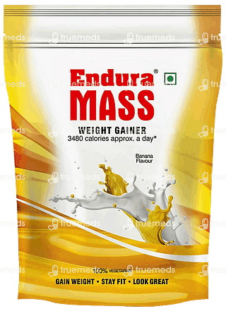 Endura Mass Weight Gainer Banana Refill 400 GM