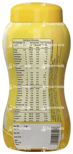 Endura Mass Weight Gainer Banana Flavour Powder 1kg