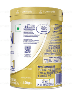 Nestle Nan Excella Pro Stage 1 Upto 6 Months Infant Formula Powder Jar 400gm