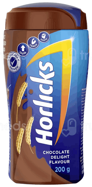 Horlicks Chocolate Delight Flavour Jar 200Gm