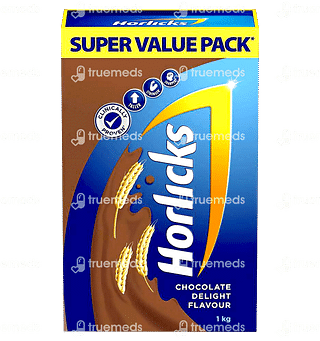 Horlicks Health And Nutrition Drink Refill Pack Chocolate Delight 1 Kg