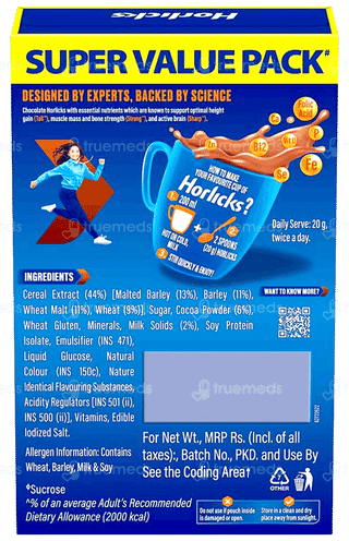 Horlicks Chocolate Flavour Refill Powder 1Kg