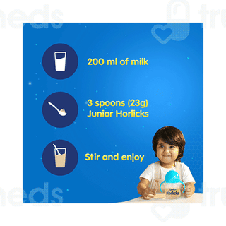 Junior Horlicks Vanilla Flavour Refill Powder 450gm