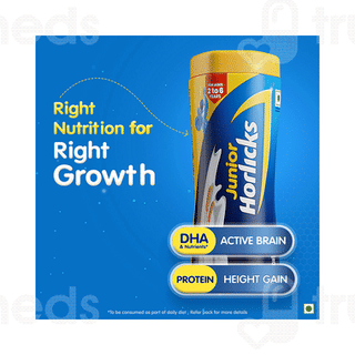 Junior Horlicks Vanilla Flavour Powder Jar 500Gm