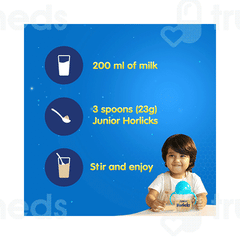Junior Horlicks Vanilla Flavour Powder Jar 500Gm