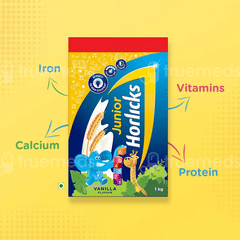 Junior Horlicks Vanilla Flavour Refill Powder 1Kg