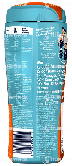 Horlicks Lite Regular Malt Flavour No Added Sugar Powder 450gm