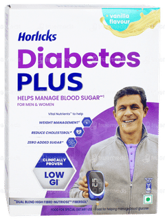 Horlicks Diabetes Plus Vanilla Flavour 400gm