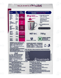 Horlicks Womens Plus Caramel Flavour No Added Sugar 750gm