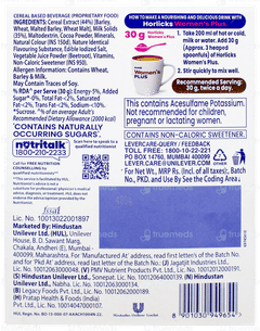 Horlicks Womens Plus Chocolate Flavour No Added Sugar Refill Powder 400gm