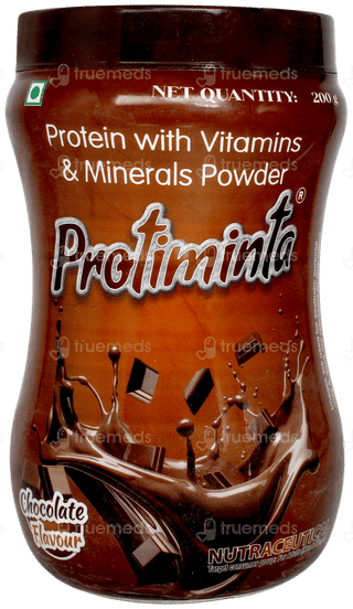 Protiminta Chocolate Flavour Protein Powder 200gm
