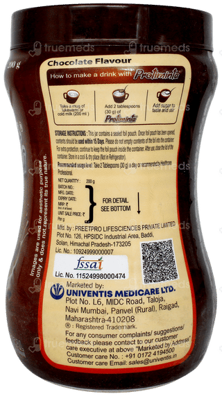 Protiminta Chocolate Flavour Protein Powder 200gm