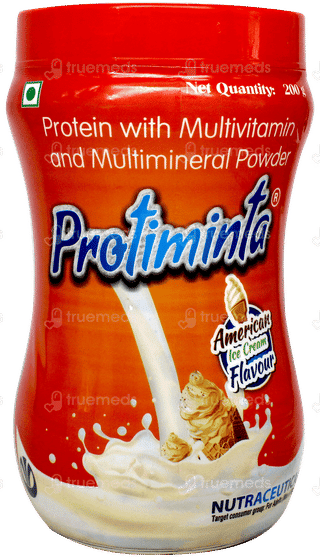 Protiminta American Ice Cream Flavour Powder 200Gm