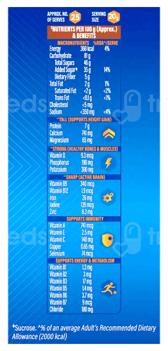 Horlicks Chocolate Flavour Refill Powder 500Gm
