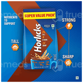 Horlicks Chocolate Delight Flavour Refill 750Gm