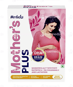 Horlicks Mothers Plus Kesar Flavour No Added Sugar 500gm