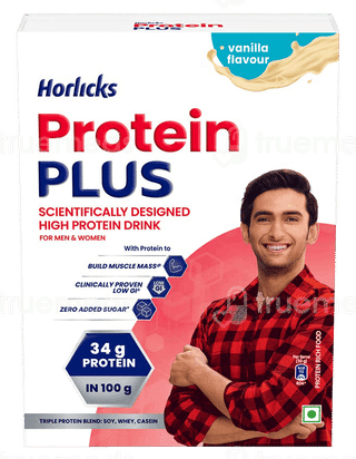 Horlicks Protein Plus Vanilla Flavour 400Gm