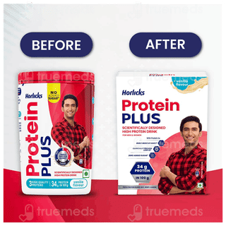 Horlicks Protein Plus Vanilla Flavour 400Gm