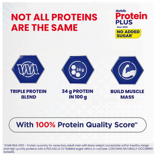 Horlicks Protein Plus Vanilla Flavour 400Gm