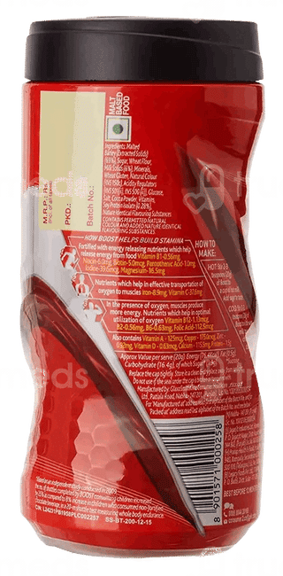 Boost 3X More Stamina Jar 500Gm