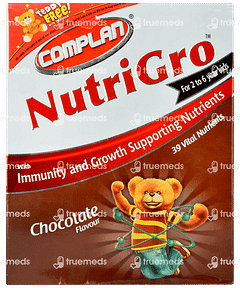 COMPLAN NUTRIGRO 2 TO 6 YEARS CHOCOLATE REFILL POWDER 400GM