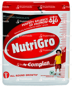 COMPLAN NUTRIGRO 2 TO 6 YEARS CHOCOLATE JAR 400 GM