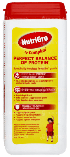 Complan Nutrigro Chocolate Flavour Powder Jar 400gm