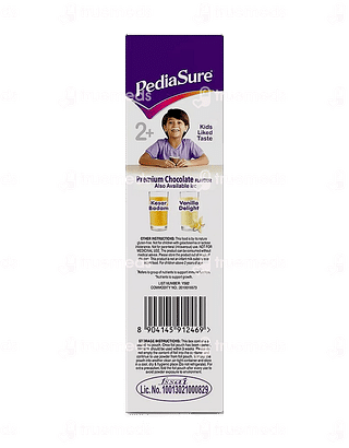 Pediasure Kids Nutrition Drink With Arginine & Natural Vitamin K2 Premium Chocolate 400 GM