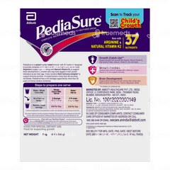 Pediasure Complete Balanced Nutrition With Arginine & Natural Vitamin K2 Premium Chocolate Flavour Powder 2kg