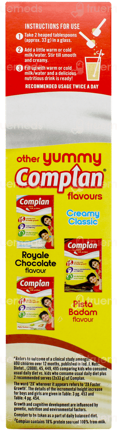 Complan Kesar Badam Flavour Refill Powder 500gm