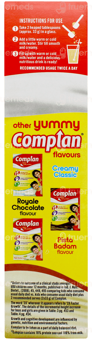 Complan Kesar Badam Flavour Refill Powder 500gm