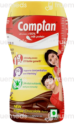 COMPLAN NEW ROYALE CHOCOLATE FLAVOUR JAR 200GM
