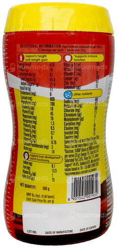 Complan New Royale Chocolate Flavour Jar 500Gm