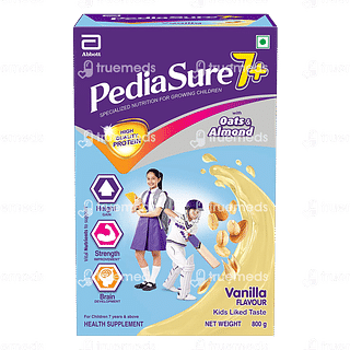 Pediasure 7+ Oats & Almond Vanilla Flavour Refill Powder 800gm