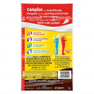Complan Nutrition And Health Drink Royale Chocolate Refill 1 Kg - Uses ...