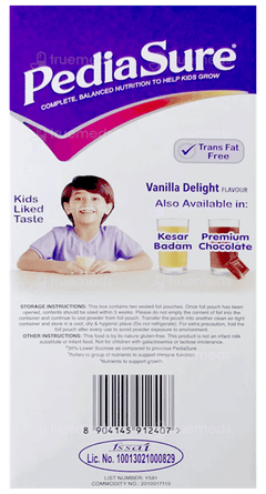 Pediasure Arginine & Natural Vitamin K2 Premium Choclate Flavour Powder 1Kg