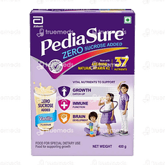 Pediasure Vanilla Flavour Zero Sucrose Added Powder 400gm